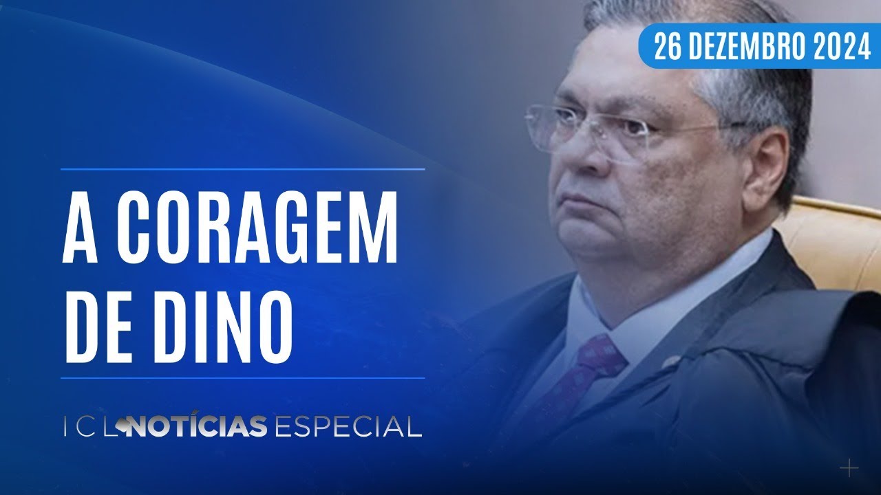 ICL NOTÍCIAS 2 - 26/12/24 - MINISTRO PEITA LEI DA ANISTIA E TRAVA EMENDAS PARLAMENTARES
