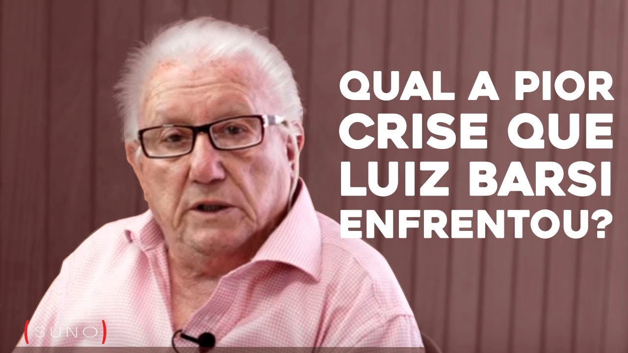 Qual a pior crise que Luiz Barsi enfrentou?