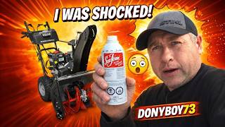 Will SEAFOAM Fix This Surging Snowblower The Result Was Not What I Expected!