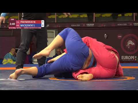 1/2 Men's GP Gi - +100 kg: M. PIWOWARSKI (POL) v. S. MACIEJEWSKI (POL)