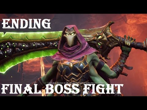 DARKSIDERS 3 Gameplay Walkthrough Part 36 - Envy Boss Fight & Ending