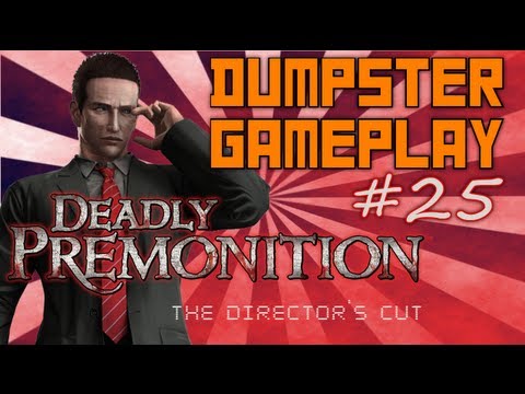 Deadly Premonition: Part 25 - Open Mic at Town Hall - Dumpster Gameplay