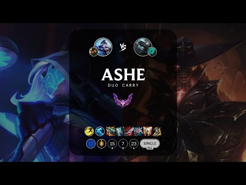 Ashe ADC vs Senna - EUW Master Patch 13.18