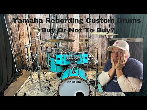 Yamaha Recording Custom Drums In Surf Green Review And Demo