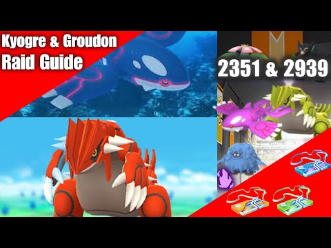 Kyogre & Groudon Raid Guide 2022 - [Top Counters and Tips!]
