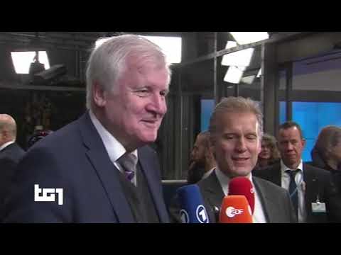 §.1/-  TG1 giorno 23 GENNaio 2019 // prima notizia: missione Sophia & patto di Aquisgrana