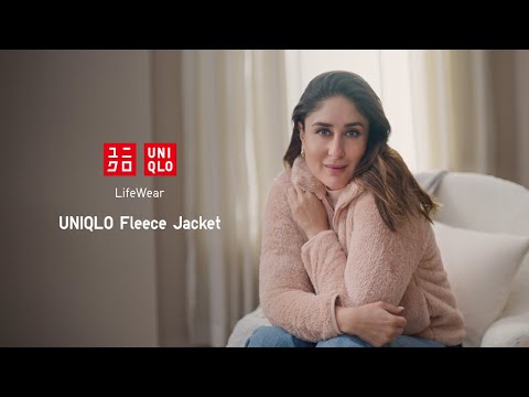 UNIQLO Fleece Jacket Collection featuring Kareena Kapoor Khan