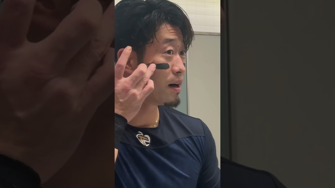 【新シリーズ！？】外崎修汰選手のアイブラックの塗り方を初公開！