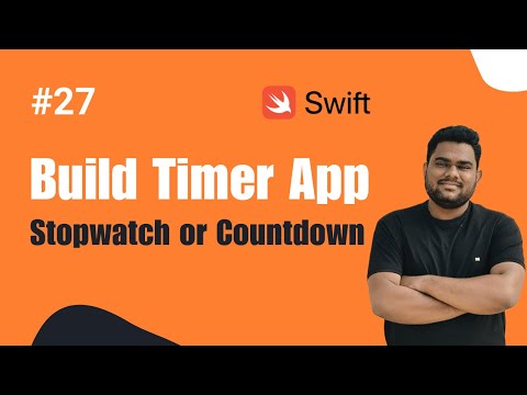 Swift 4 & Xcode 9 :- How To Create Timer App StopWatch OR CountDown in iOS Latest 2017 Hindi.