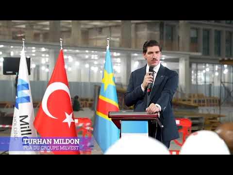TURHAN MİLDON KİNSAŞA'DA MEDYA TEMSİLCİLERİ İLE BULUŞTU