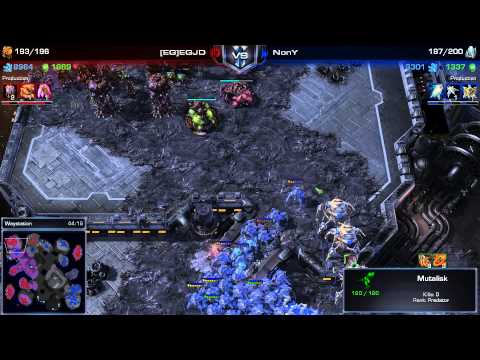 SC2 - Daily Masters - PvZ - NonY vs Jaedong