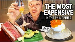 Eating at the MOST EXPENSIVE Restaurant in The Philippines | 12 Course TASTING MENU!