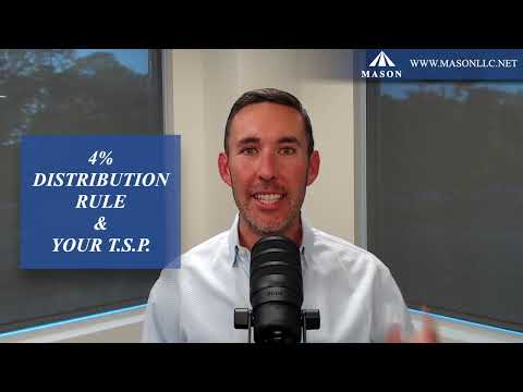 TSP Distributions for Federal Employees & the 4% Rule