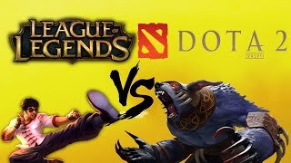 DOTA 2 vs LEAGUE of LEGENDS! İki oyun arasındaki en önemli 10 FARK!