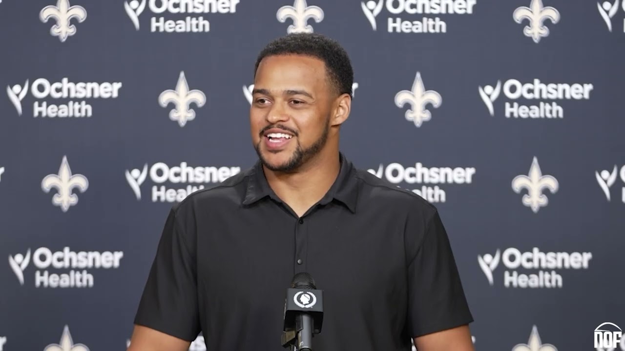 Saints TE Noah Fant reflects on visiting New Orleans last season, Tyler Shough and Juwan Johnson