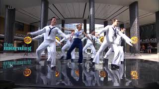 Sutton Foster with the cast of Anything Goes  - 6th Sept 2021