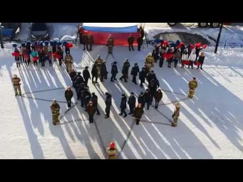Пожарно-спасательный флешмоб на территории Советского гарнизона пожарной охраны