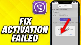 How To Fix Viber Activation Failed on iPhone