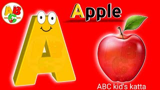 ABC Song's | nursery rhymes | a for apple | abc phonics song for toddlers