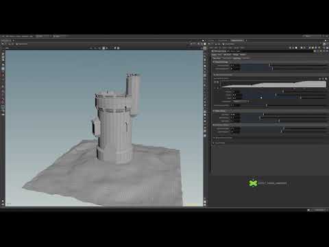 Procedural Guard Tower - Houdini