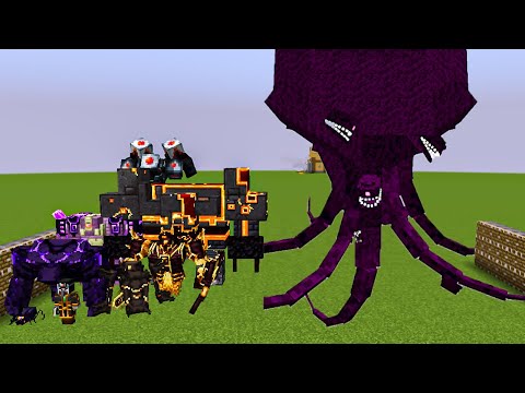 Wither storm + L Ender's Cataclysm mobs combined  = ??