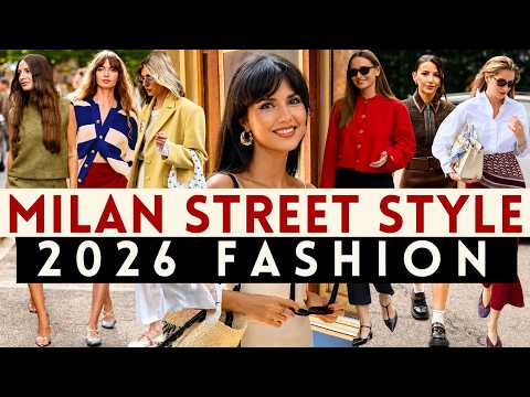 ????WHAT EVERYONE IS WEARING IN MILAN IN 2026? MILAN Street Style spring 2026  | Mia Moda