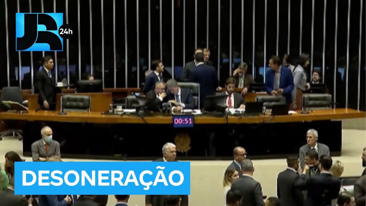 Câmara dos Deputados aprova urgência para desoneração da folha de pagamento