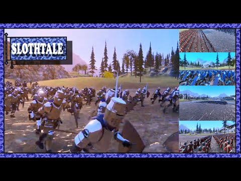 3000x HEAVY KNIGHTS vs 1000x ARCHERS - Who is going to win? | Ultimate Epic Battle Simulator (UEBS)
