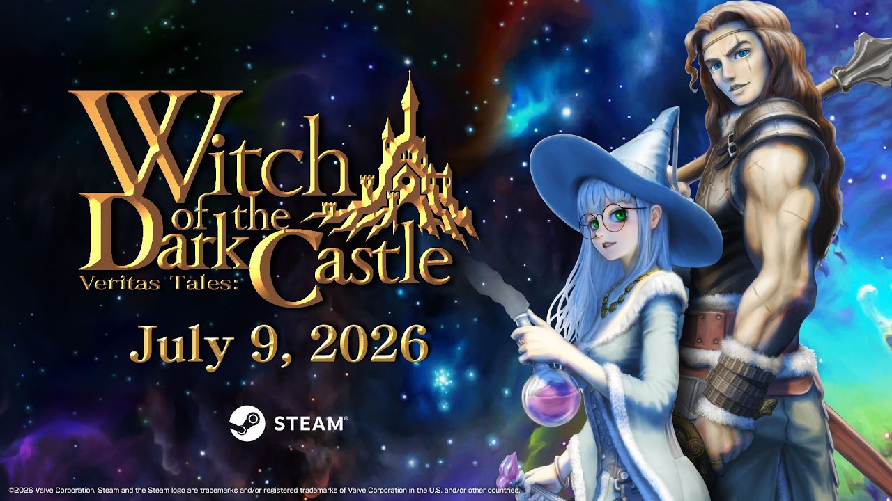 Veritas Tales: Witch of the Dark Castle &ndash; Release Date Announcement Trailer - YouTube