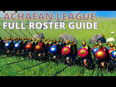 THE POWERFUL NEW UNITS OF THE ACHAEAN LEAGUE! - FULL RIS Roster Guide - RIS [v0.6] Preview