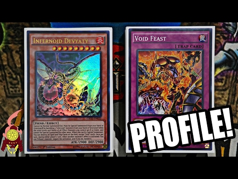 *YUGIOH* BEST! INFERNOID DECK PROFILE FT. VOID FEAST! NEW TRAP! EXPLAINED 2017 (Post Raging Tempest)