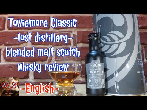 Towiemore Classic english review #64 ep.172 - blended malt scotch whisky -