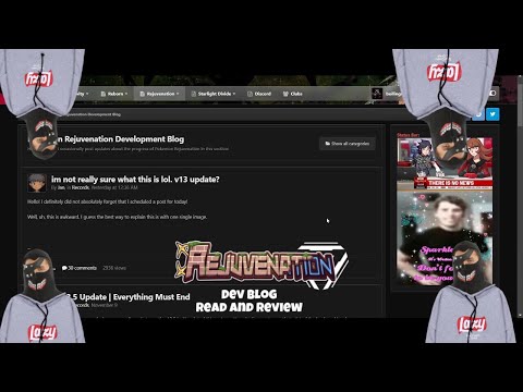 Pokemon Rejuvenation Dev Blog Im Really Sure What This Is lol. v13 Update Read and Review Bruh