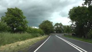 preview picture of video 'Driving On The A44 & A442 From Spetchley To Inkberrow, Worcester, England 22nd June 2013'