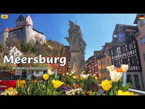 Meersburg Germany｜Die schönste mittelalterliche Stadt am Bodensee | 4K Walking Tour 2025