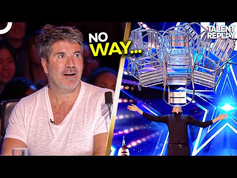 Unbelievable Balance... Jay Rawlings Takes on a Guinness World Record | Britain’s Got Talent