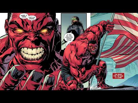 Red Hulk conquers LATVERIA!