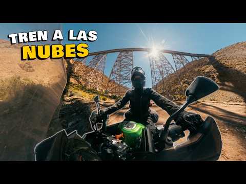 RUTA 40 NORTE 🏍️ | Llegamos al TREN A LAS NUBES 🚂 por la PUNA SALTEÑA 🏔️🤯