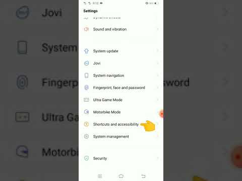 Vivo Y11 Secret setting.