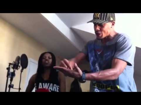 Harvey & Lady Leshurr BMF FREESTYLE studio vibes