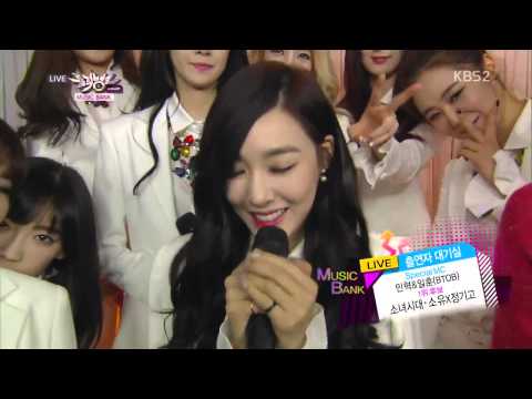 Live HD 140314 - SNSD - Soyou X JunggiGo Interview @ Music Bank