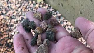 makadam röd/svart 8-11 mm