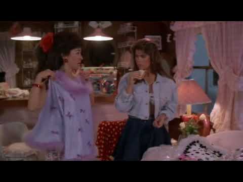 Pajama Party scene from Back To The Beach (1987)
