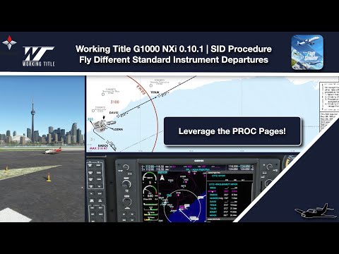 MSFS | G1000 NXi Instrument Departures