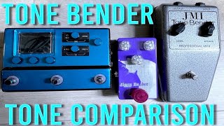 Tone Bender - Tone Comparison