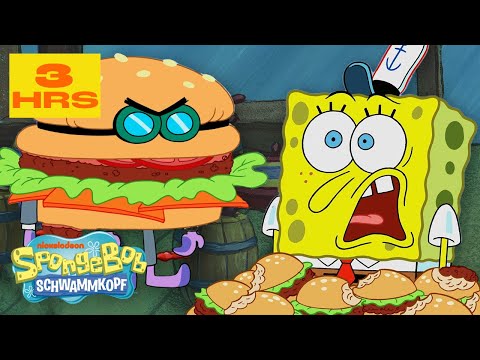 SpongeBob | SpongeBobs ULTIMATIVE Krosse Krabbe-Sammlung ???? | 3 Stunden | SpongeBob Schwammkopf