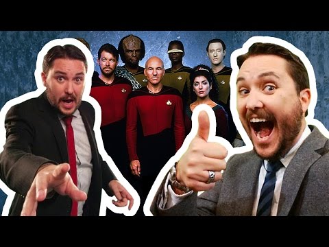 Wil Wheaton on leaving TNG, with entire cast, question from Aaron Douglas