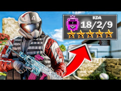 CRAZY 18 KILL *CARRY* BEST CHAMPION RANKED (FULL GAME) - Rainbow Six Siege