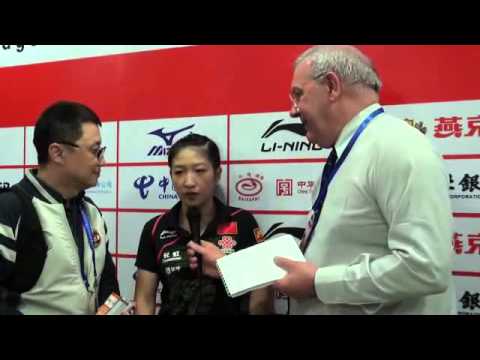 Volkswagen 2012 Women's World Cup: Interview with Liu Shiwen