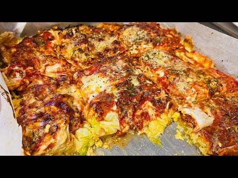 Pizza di verza, spettacolare. Antipasto o secondo